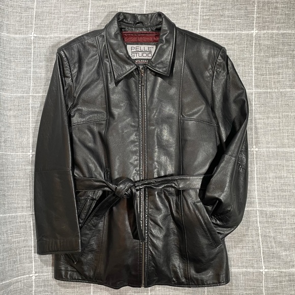 Wilsons Leather Jackets & Blazers - Wilsons Black Leather Jacket size XL